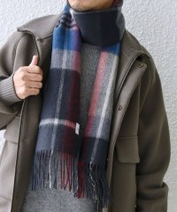 SHIPS any MEN/SHIPS any: ウール リバーシブル チェック マフラー 24FW◇/506882192