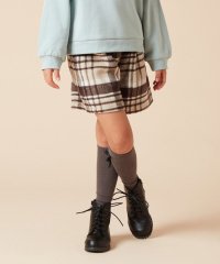 a.v.v(KID'S)/[140－150]シャギーチェックショートパンツ/506856905
