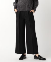 COMME CA MODELS/シャンブレー センタープレス ワイドパンツ/506865956