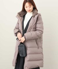 MK MICHEL KLEIN/ベーシックタフタロングダウンコート/506882306