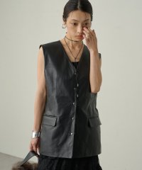 PAL OUTLET/【Loungedress】レザーベスト/506883379