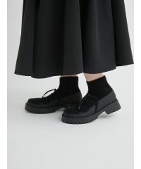 emmi atelier/フェザーヤーンニットブーツ/506883609