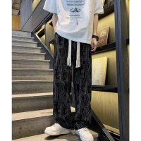 miniministore/ミニミニストア miniministore ロゴパンツ メンズ ワイドパンツ 韓国風/506884939