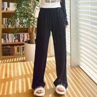 Dewlily/デューリリー Dewlily プレス加工スウェットパンツ レディース 10代 20代 30代 韓国ファッション カジュアル 春 夏 秋 冬 可愛い おしゃれ シ/506885040