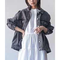 mili an deni/ミリアンデニ mili an deni ビッグシルエットデニムジャケット/506885117