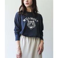 mili an deni/ミリアンデニ mili an deni カレッジプリントロンT/506885160