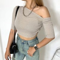non-hedge/ノンヘッジ non－hedge ラメワンショルトップス/506885165