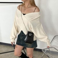 non-hedge/ノンヘッジ non－hedge ★WEB限定★カシュクールニットプルオーバー/506885263