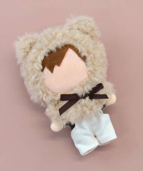 【最終値下げ】にじぱぺっと　ぬい服　10cm　水色くま ❤︎ぬい服 着ぐるみ 10cm ねこちゃん❤︎ ぬいぐるみ/人形