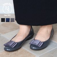 HS/エイチエス HS 【日本製】 HS 大好評木型で作った エナメル フラットシューズ/506885760
