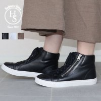 HS/エイチエス HS ハイカット レザー スニーカー/506885802