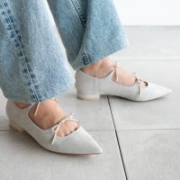 I NEED MORE SHOES/アイニードモアシューズ I NEED MORE SHOES DOUBLE RIBBON SUEDE PUMPS 【CX－2408】/506885946