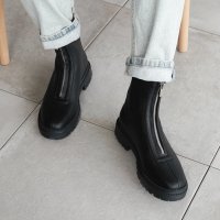 I NEED MORE SHOES/アイニードモアシューズ I NEED MORE SHOES FRONT ZIPPER TRACK SOLE BOOTS 【jimmy】/506885964