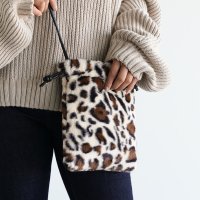 I NEED MORE SHOES/アイニードモアシューズ I NEED MORE SHOES ECO FUR 2WAY MINI BAG LEOPARD 【kate－leopard】/506885969