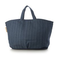 EARTH MADE/アースメイド EARTH MADE E6670 LINEN PINSTRIPE TOTE/506886243