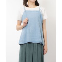 titivate/ティティベイト titivate デニムリボンキャミソール/506886345