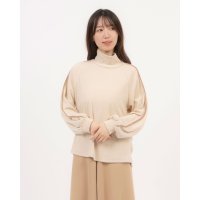 Anna Nicola/アンナニコラ Anna Nicola ハンドステッチリブプルオーバー/506886516