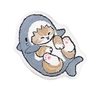 ASSET/アセット ASSET モフサンド ふんわりマルチマット サメにゃん/506886550