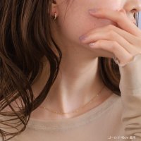 Noelmarket/ノエルマーケット Noelmarket ネックレス 金属アレルギー対応 つけっぱなし スキンネックレス ステンレス 大人 可愛い おしゃれ ゴールド シルバー /506886604