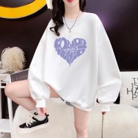 Belle Cie/ベルシー Belle Cie トレーナー トップス スウェット 裏起毛 長袖 大きいサイズ 秋冬 レディース 韓国ファッション プルオーバー クルーネック あた/506886684