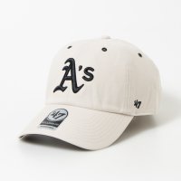 47Brand/フォーティーセブン 47 キャップ 帽子 RGW18GWS アスレチックス 刺繍ロゴ ワンサイズ 男女兼用 柔らか クリーンナップ 47BRAND ATHLET/506886704