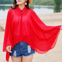 REAL STYLE/リアルスタイル REAL STYLE ポンチョ ボレロ カーディガン レディース 薄手 長袖 夏 透け おしゃれ かわいい 結婚式 羽織り シアー 紫外線対策 /506886936