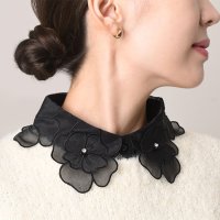 REAL STYLE/リアルスタイル REAL STYLE つけ襟 レディース 薄手 シャツ ブラウス シースルー シアー 付け襟 春夏 付け衿 可愛い かわいい 上品 おしゃれ き/506886946