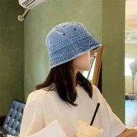 REAL STYLE/リアルスタイル REAL STYLE バケットハット 帽子 レディース メンズ 大きい ゴルフ デニム 韓国 UV 紫外線 バケハ つば広 深め 小さい 折りた/506887027