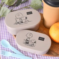 REAL STYLE/リアルスタイル REAL STYLE フードコンテナ 弁当箱 スヌーピー SNOOPY ピーナッツ PEANUTS 2個セット おしゃれ 女子 男性 お弁当 タ/506887049