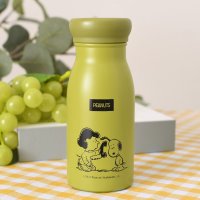 REAL STYLE/リアルスタイル REAL STYLE ステンレスボトル 水筒 200ml 保冷 保温 スヌーピー 魔法瓶 小さめ ミニ 真空構造 持ち運び 持ち歩き 軽量 マグ/506887057