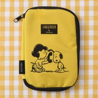 REAL STYLE/リアルスタイル REAL STYLE ポーチ 小物入れ スヌーピー キャラクター おしゃれ レディース キッズ 薄型 スリム コスメ 化粧品 文房具 通帳 旅行/506887058