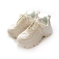 AmiAmi/アミアミ AmiAmi 厚底スニーカー ダッドスニーカー レディース 靴 スニーカー 白 黒 厚底 LO2002/506887260