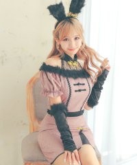 Tika/ティカ Tika ハロウィン カットアウトショルダータイトレトロチャイナバニー [3点セット] 【返品不可商品】/506887478