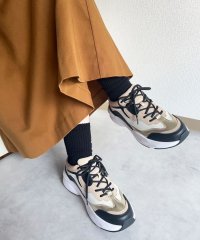lus./ラスドット lus. 配色ダッドスニーカー/506887532