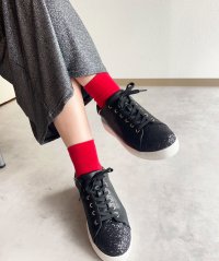 lus./ラスドット lus. 異素材コンビコートスニーカー/506887538