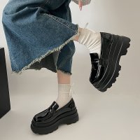 Shoes in Closet/シューズインクローゼット Shoes in Closet －シュークロ－ 厚底トリプルソール ボリューム コインローファー 6318/506887567