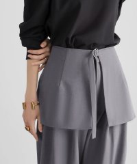 ELFRANK/エルフランク ELFRANK 2WAYラップスカートレイヤードパンツ【洗える】/506887585