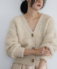 ELFRANK/エルフランク ELFRANK ループ編みニットVネックカーディガン/506887607