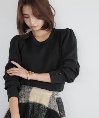 ELFRANK/エルフランク ELFRANK パフスリーブニットプルオーバー/506887615