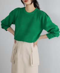 ELFRANK/エルフランク ELFRANK パフスリーブニットプルオーバー/506887615