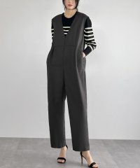 ELFRANK/エルフランク ELFRANK Vネックオールインワン【洗える】/506887628