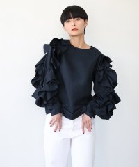 ELFRANK/エルフランク ELFRANK フリルスリーブコットンブラウス【洗える】/506887652