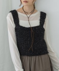 hunch/ハンチ hunch ラメフェザーニットビスチェ/506887749