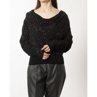 DENNY ROSE/デニーローズ DENNY ROSE カラフルビジューポイントドレープTOPS/506888178