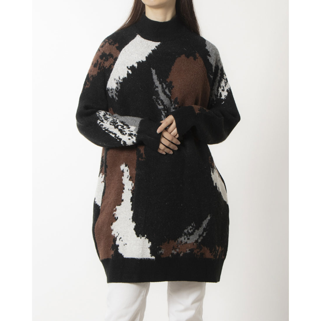 センソユニコ あん吉 ニットチュニックワンピース センソユニコ あん吉 ニットチュニックワンピース