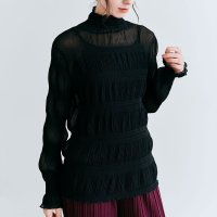 KiraKiraShop/キラキラショップ KiraKiraShop トップス《シャーリングシフォンブラウス 全5色 3サイズ》 ［jht0013］/506888588