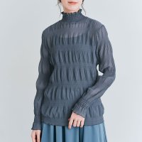 KiraKiraShop/キラキラショップ KiraKiraShop トップス《シャーリングシフォンブラウス 全5色 3サイズ》 ［jht0013］/506888588