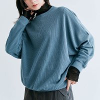 KiraKiraShop/キラキラショップ KiraKiraShop トップス《コットンストレッチドルマンロングトップス 全5色》 ［jht0015］/506888589