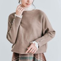 KiraKiraShop/キラキラショップ KiraKiraShop トップス《袖パールコットンニットドルマントップス 全4色 》 ［jht0017］/506888591