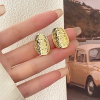 Zoe Jenko/ゾエ ジェンコ Zoe Jenko 凹凸加工デザインピアス 10360/506888608
